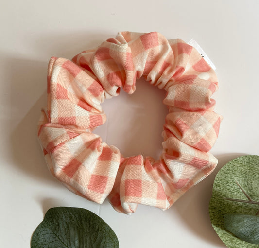 Peach Gingham