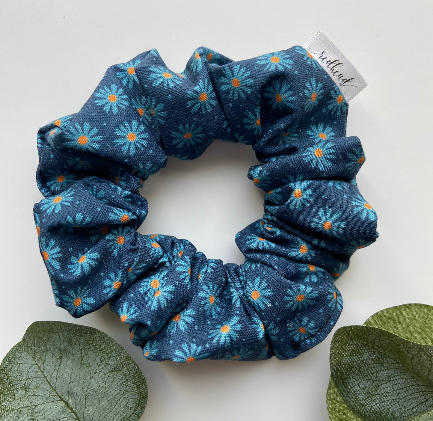 Blue yellow daisies