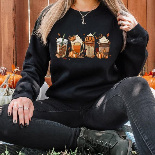 Fall Drinks Sweatshirt